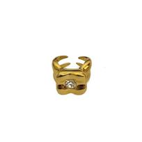 Tulip Flower Flower Ring Glaze French Irregular Ring Creative Enamel Finger Ring  Gift Style A