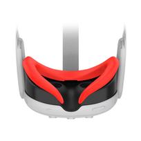 Silicone Face Shield for Meta Quest 3 | Red