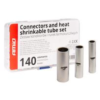 Cable connector set BN1.25 BN2 BN5.5 160 pcs. connectors AMIO-04123