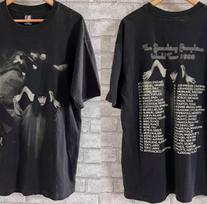 90-ųjų The Smashing Pumpkins Adore albumų dvipusis juodas marškinėlis Unisex XXXL