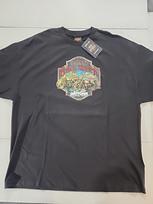 NWT Hot Leathers 2016 Daytona Bike Week T Shirt 3XL Black 75th Anniversary Moto Unisex T-Shirt XXL