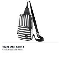 PUMA ODIN Collaboration Fabric Sling Bag Regular Unisex Black White 077175-01 One Size 1