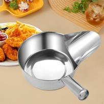 Chip Scoop Food Serving French Fry Bagger Packing Spade for Kitchen Restaurant With Handle