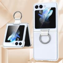 For Galaxy Z Flip 6 5 4 3 Case Shockproof Armor With Ring Holder Back Cover Case For Samsung Z Flip 5 ZFlip6 5G flip4 Hard Cases For Samsung Z Flip 6