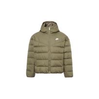 Nike Logo Solid Color Zip Jacket Women jackets Light-Gray DQ5903-222 L