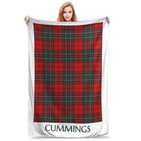 Clan Campbell Tar Blankets Lightweight Fleece Sofa Throw Blanket for Home Bedroom Outdoor Throws Bedspread Quilt 30x40in