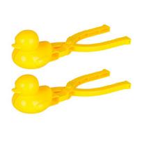 Duck Shaped Ball DIY Sushi Maker Mold Set Snowball Maker Rice BPA-Free Plastic Reusable Sushi Mold 2pcs