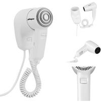 Physa PURUS 1200W hotel pool wall-mounted hair dryer, white