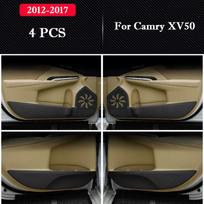 Automobilio durų apsauginė plėvelė nuo spyrių Toyota Camry XV50 XV70 2012-2026 Braižymuisi atspari plėvelė Matinės interjero detalės
