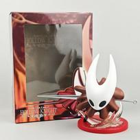 Hot Activity Figure Hollow Knight: Silksong Q Version Hornet The Pale Prince Knight Pvc Model Children Playthings Desktop Ornament Statue Present gray