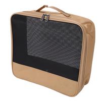 Camping Storage Bag Breathable Camp Storage Organizer Kitchen Box for Outdoor Travel Large Capacity Khaki chaki