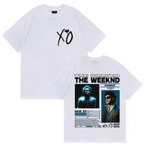 Rap Singer THE WEEKEND STARBOY XO Tour Vintage Pattern Tshirt for Unisex Women Fashionable Hiphop Cotton Tshirt 2XL