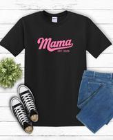 Mama Est 2025 Tshirt Baby Shower Tee New Mom Shirt Gender Reveal Tee XXXL