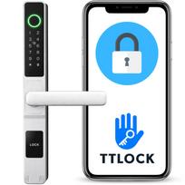 Electronic lock handle A209 50/72 TTLock Silver