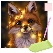 DIAMOND EMBROIDERY 5D MOSAIC FOX 30 x 40