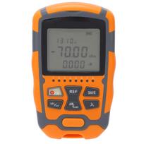 Handheld Optical Power Meter Multifunctional Optical Fiber Cable Tester with LED Light 20MW ABS