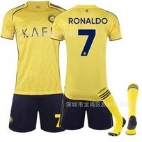Soccer Uniform Set, Short Sleeve Football Jersey and Shorts Sportswear Kit for Training, Matches and Team Activities M（Rec. Height 172-175CM）