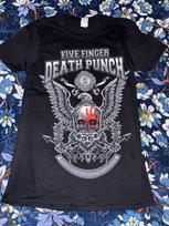 Five Finger Death Punch Metal Band Music T-Shirt Small Black Tour Unisex T-Shirt XXXL