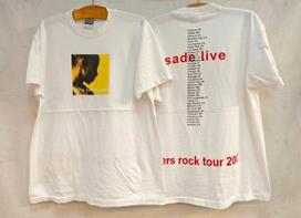 Sade Live Lovers Rock Vintage 90s Concert Tour Band White Sz.L T-Shirt REPRINT Unisex T-Shirt L