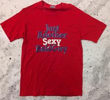 VTG 90s USA Made Single Stitch Funny Just Another Sexy Bald Guy Red M T-Shirt Unisex T-Shirt XXXL