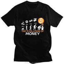 Evolution of Money Bitcoin Crypto T-shirt XXL