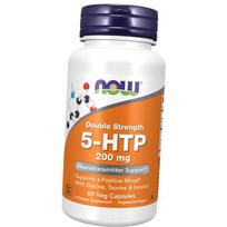 Hidroksitriptofanas, 5-HTP 200, Now Foods 60 daržovių kepurėlių (72128017) 60vcaps