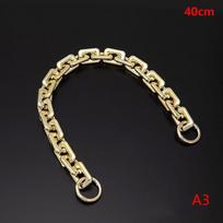 Silver Gold 40Cm 60Cm Acrylic Purse Chain Strap Handbag Handles Diy Purse Replacement Chain For Shoulder Bag Handbags Straps