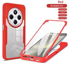 Funda For Xiaomi Redmi 14C 360 Full Protection Phone Case for Redmi14C 14 C Redmy 14C 4G Clear Screen With Silicone Bumper Cover For Redmi 14C
