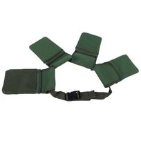 Garden Tool Storage Bag Waist Belt Hanging Pouch 4‑Pockets Organizer Gardening Supplies