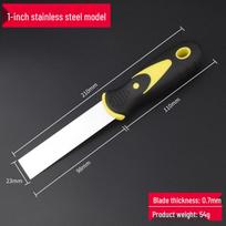 Thickened Non-Slip Putty Knife: Scraper, Spatula, Trowel, Cleaning Tool with Plastic Handle, Small Painter’s Mud Scraper