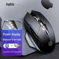 INPHIC A1 Trijų režimų belaidė Bluetooth tyli pelė