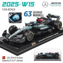 Bburago 1:24 2024 McLaren F1 komanda MCL38 #4 Lando Norris #81 Oscar Piastri lydinio automobilio modelio žaislų serija kolekcija dovana