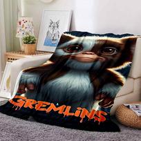 1pc Gremlins Gizmo Throw Blanket Soft Flannel, Cozy All Season Polyester Perfect for Home, Office 80cmx120cm