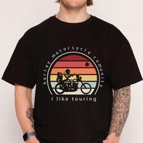 Harley Motorcycle Community Tshirt 100 Cotton ONeck T Shirt Short Sleeve Casual Mens Tshirt Top Tees S