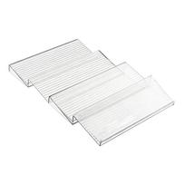Acrylic Spice Organizers Step Tray Adjustable for Drawer Storage with Simple Setups S