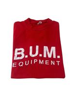 Vintage Bum Equipment T-shirt Men’s Medium Red 90’s USA S