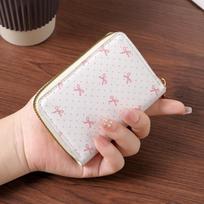 Sweet Temperament Wallet Premium Tulip Two-in-one Card Case Commuter Multi-layer Bag Bank Card Case