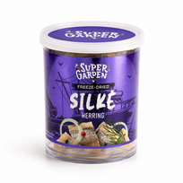 Džiovinti šaltyje silkės gabaliukai 36 g.