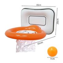 Inflatable Basketball Hoop Throwing Toys Party Activity Games Creative Hats Parent-Child Sports Game Children Adult Outdoor Toys