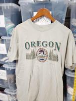 Vtg Oregon Starline Destination  Olive Green Fair condition A34 Unisex T-Shirt XXXXL