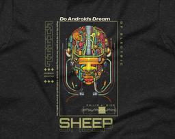 Philip K. Dick T-Shirt, Sci-Fi Book Tee, Do Androids Dream 4XL