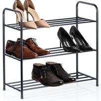 Gray dish drying rack 43x28.5x14.5 cm