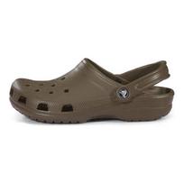 Crocs Classic Clog Unisex EVA Minimal Casual 2cm Clogs Chocolate Brown 10001-200 45-46