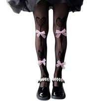 Patterned Tights Fishnet Stockings Bows Pantyhose Thigh Highs Stockings Leggings Tights for Kids Girls Summer Leggings S