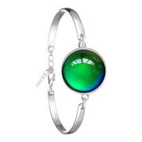 Fashion Temperature Change Mood Bracelet Jewelry Smart Discolor Bangles Best Gift For Friends Jewelry
