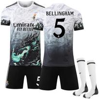 Soccer Uniform Set, Short Sleeve Football Jersey and Shorts Sportswear Kit for Training, Matches and Team Activities L（Rec. Height 175-180CM）