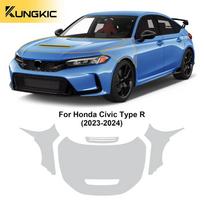 Paint Protective Foil for Honda Civic Type R 2023 2024 2025 TPU Clear Scratch Resistant Body PPF engine hood