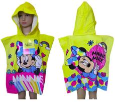 MINNIE MOUSE Poncho CHILDREN'S TOWEL Bath Cover 100% Cotton
