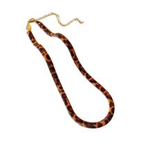 Versatile Vintage-Style Necklace Uniquely Designed Women's Snake Bone Chain  Parties StyleA