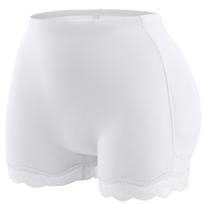 Women's Body Shaping Butt Lift Pants with Hip Pads, Plus Size, Waist Slimming, Tummy Control, and Hip & Buttocks Enhancement. 4XL balta